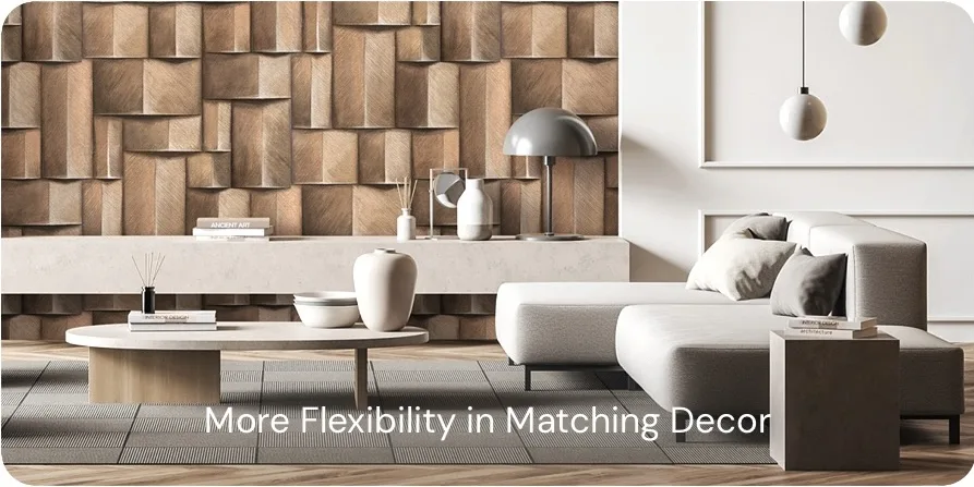 flexibility matching decor